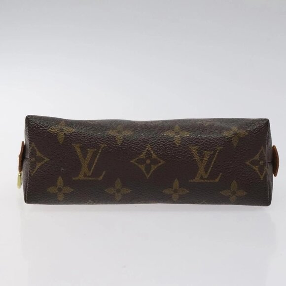 LOUIS VUITTON Monogram Pochette Cosmetic PM Pouch M43998 LV Auth 126310 - Picture 6 of 16